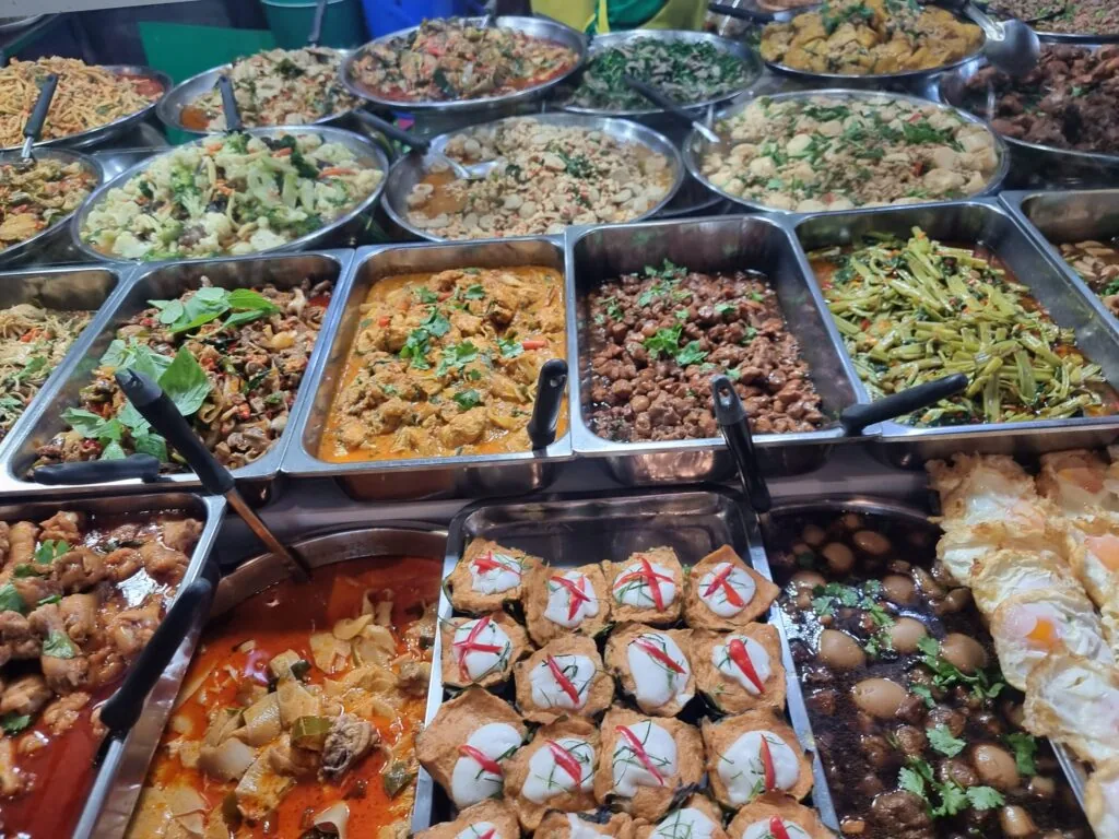 Chin Chongtong at a local market
